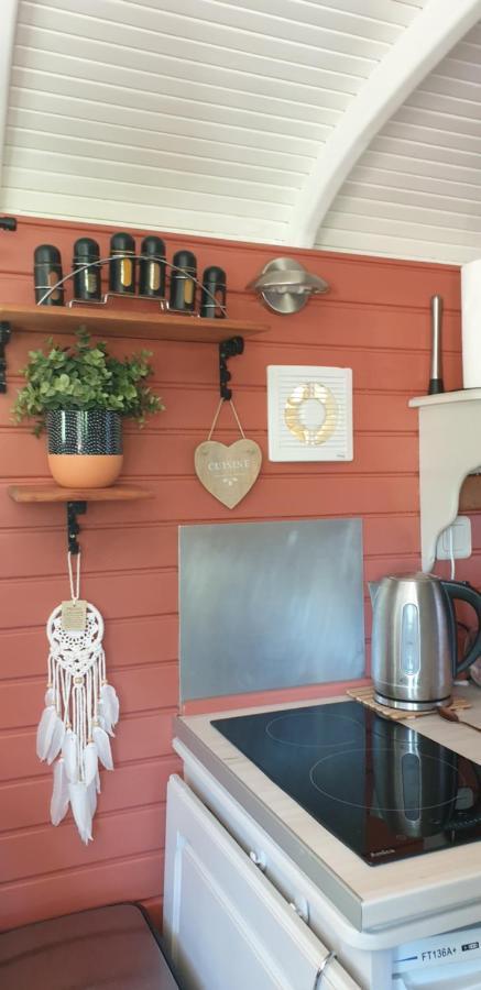 Roulotte En Bois Sud France Guest House Le Soler Екстериор снимка