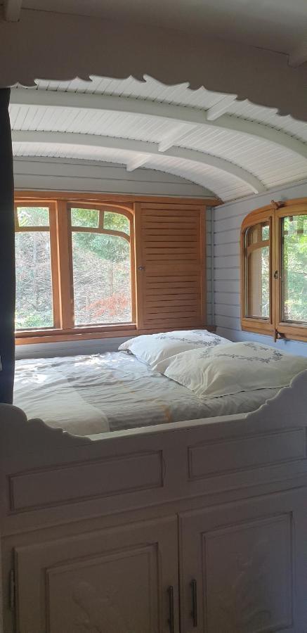 Roulotte En Bois Sud France Guest House Le Soler Екстериор снимка